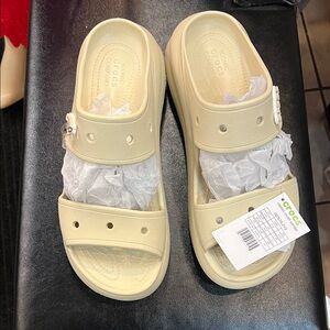 CROCS Men’s  Sandals‎ - Cream